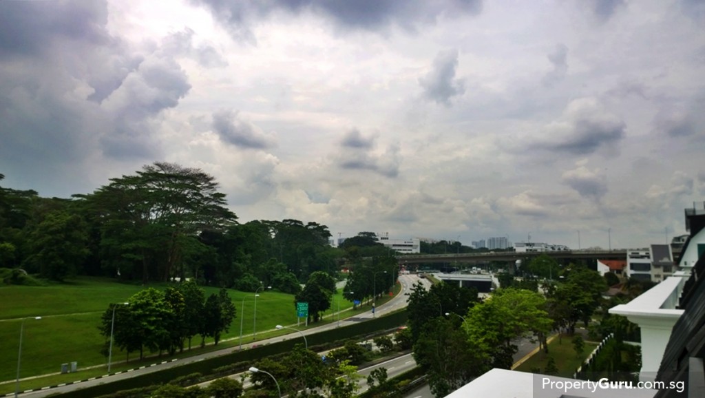 View of Bartley Road and Underpass