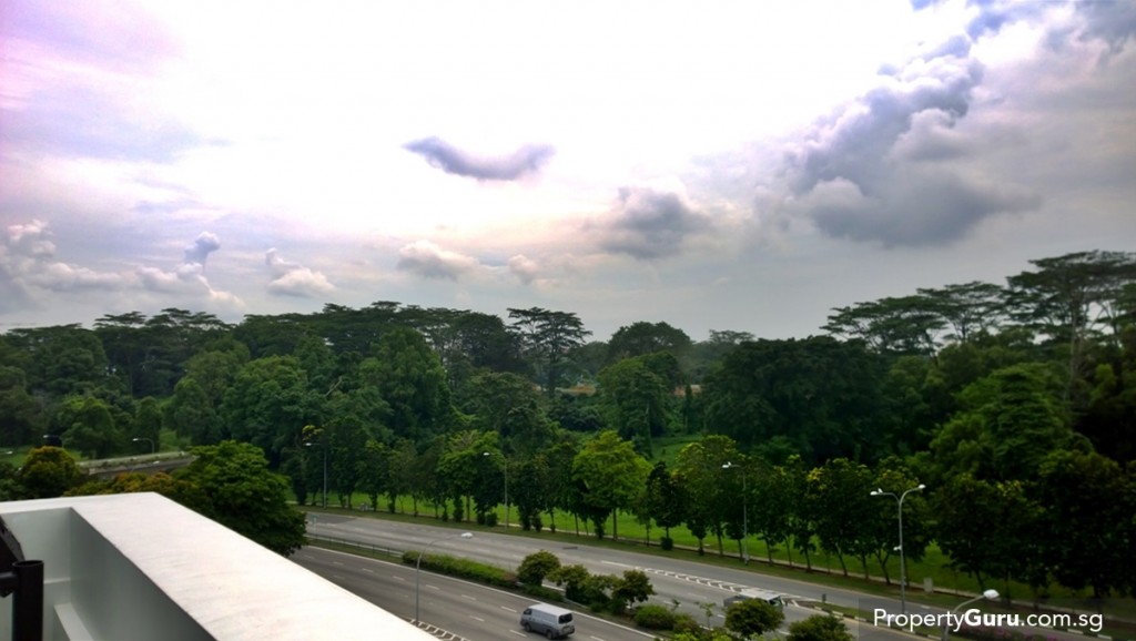 View of Bidadari from balcony
