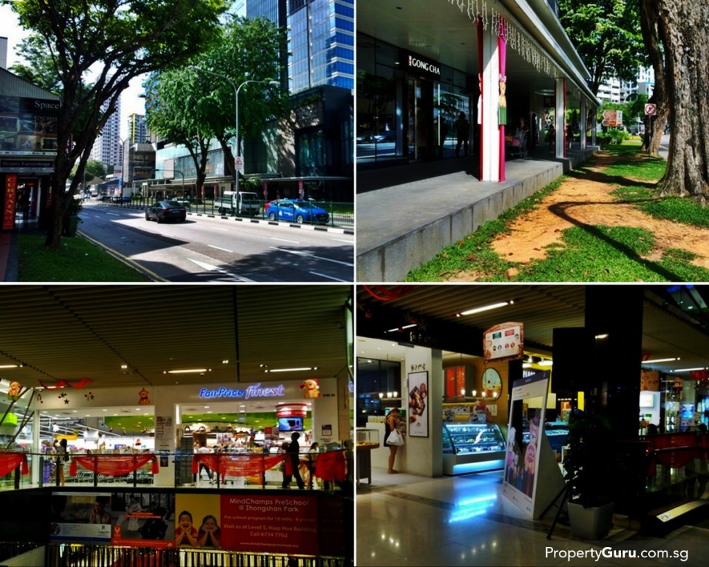 Zhongshan Mall interior and exterior