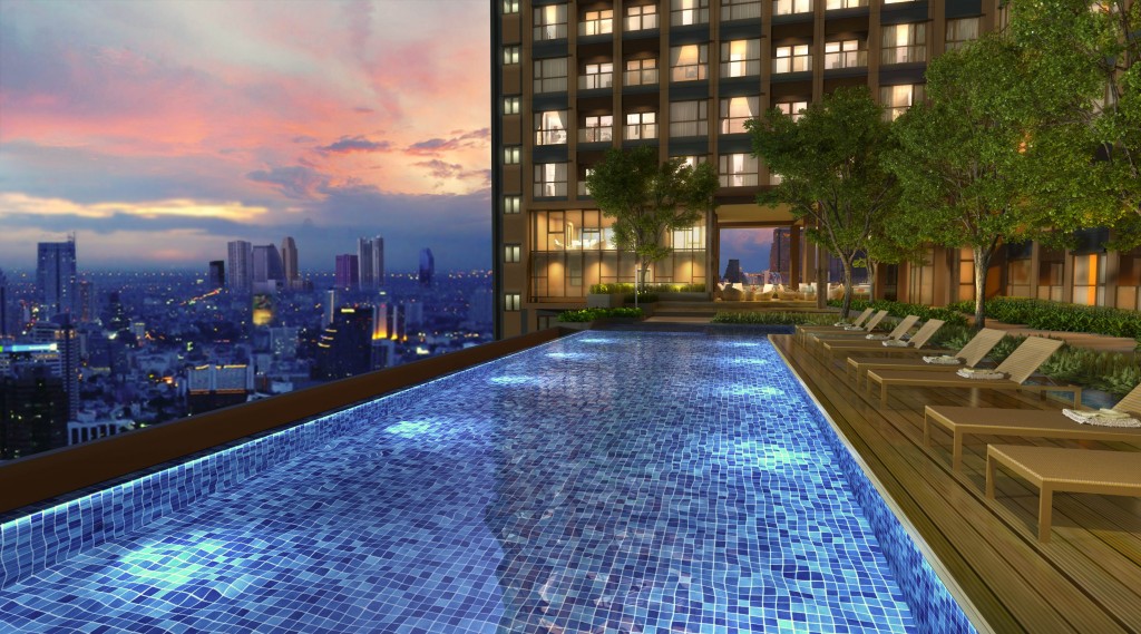 LPN Petchburi makkasan Facilities1 LPN Makkasan-Cam30-Pool5 (Night)_02_CShading_Beauty-002