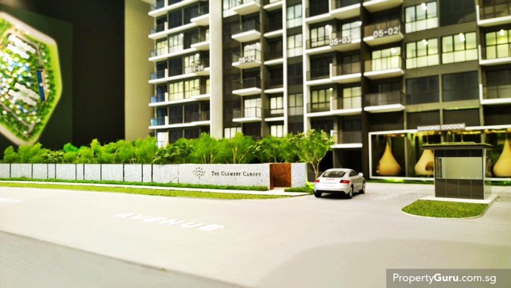 Clement Canopy main entrance