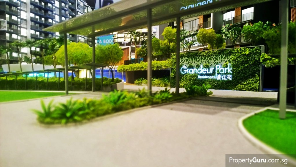 Grandeur Park main entrance