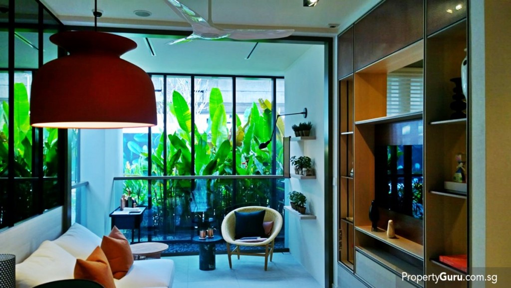 2BR living area and balcony