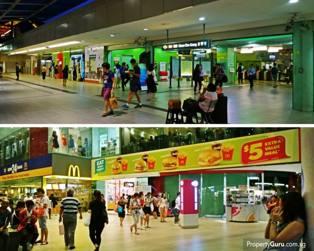 CCK MRT and Lot One Mall