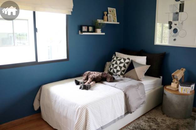 ห้องนอนที่ 2 บ้าน  Panoramic Sense โครงการ ภัสสร เพรสทีจ บางนา-สุวรรณภูมิ  Passorn Prestige Bangna Suvarnabhumi