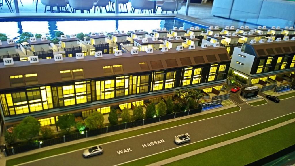 Watercove along Wak Hassan