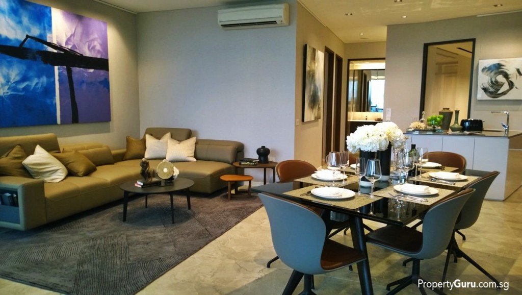 3BR living and dining