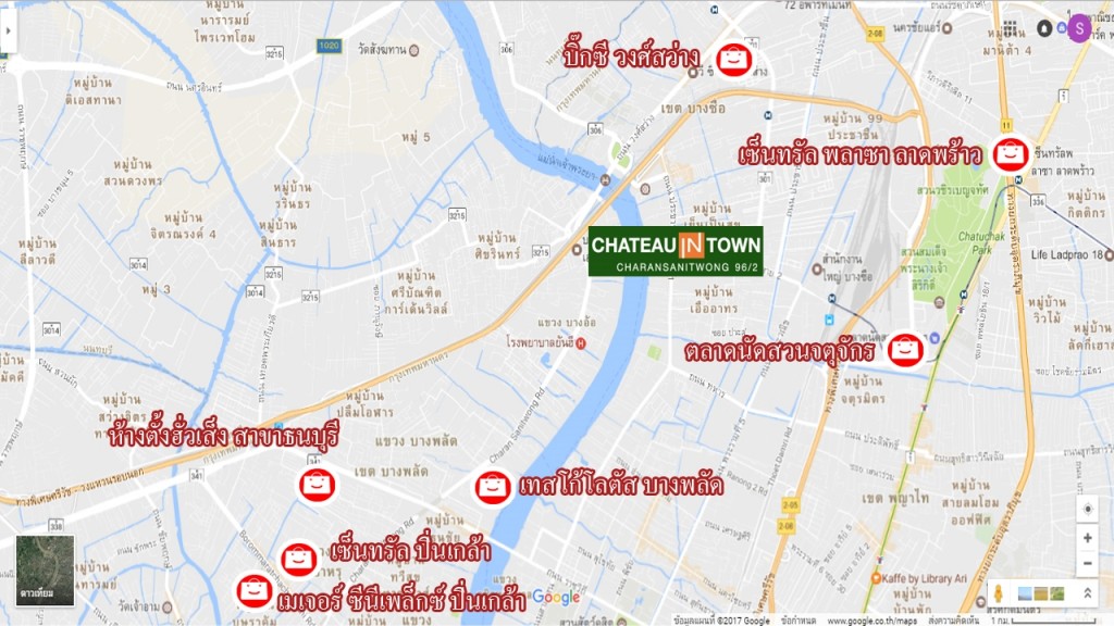 ห้างสรรพสินค้าและแหล่งช้อปปิ้งรอบโครงการ