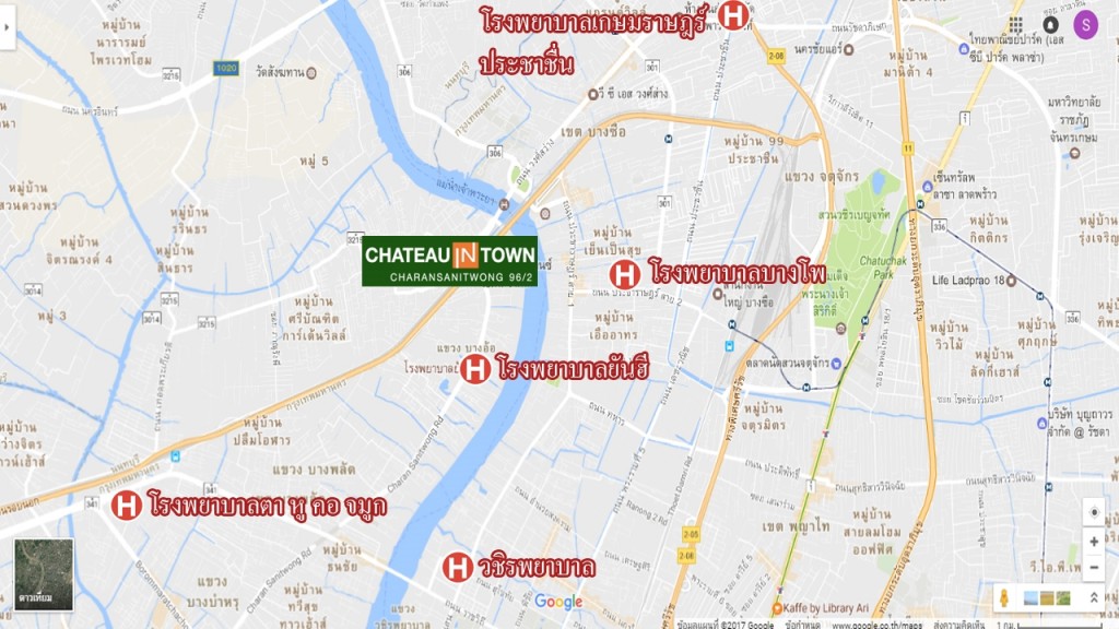โรงพยาบาลรอบโครงการ