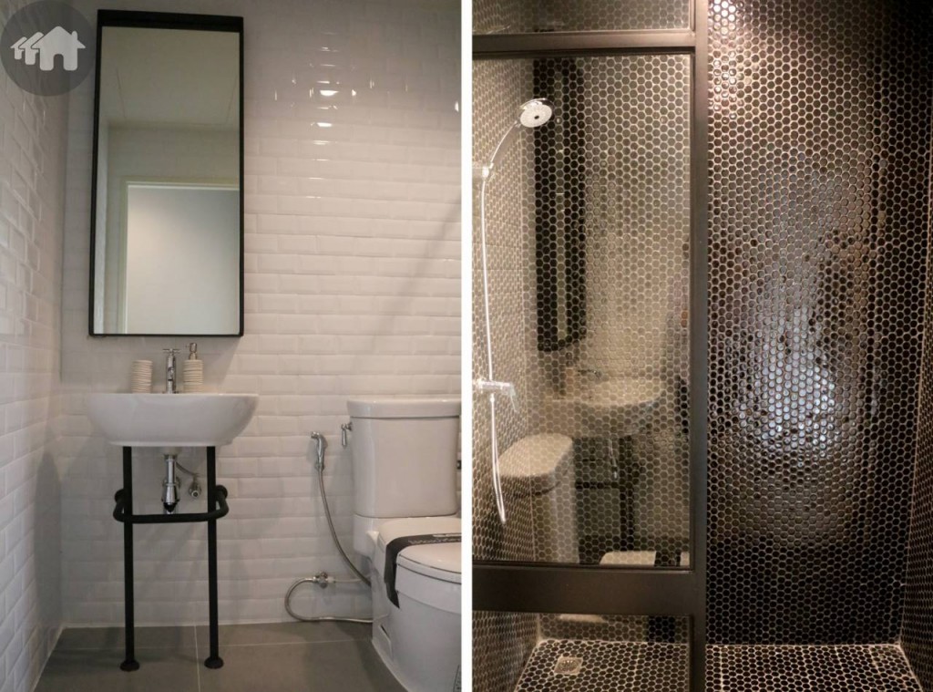 ห้องน้ำ ทาวน์โฮม Type D ของโครงการ อีโค สเปซ บางนา – วงแหวน (Eco Space Bangna - Wongwaen)