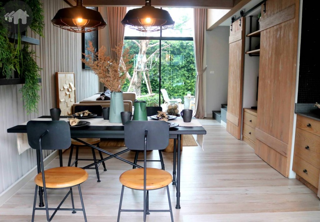 พื้นที่ครัวทาวน์โฮม Type D โครงการ อีโค สเปซ บางนา – วงแหวน (Eco Space Bangna Wongwaen)