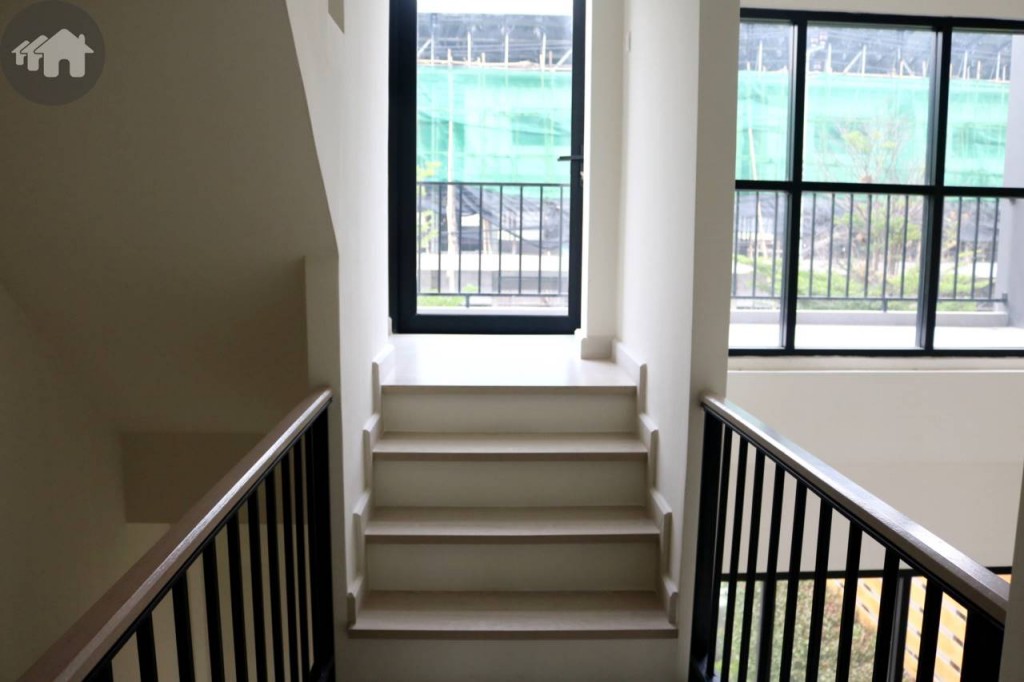 บ้านจริงทาวน์โฮม Type B ของโครงการ อีโค สเปซ บางนา – วงแหวน (Eco Space Bangna - Wongwaen)