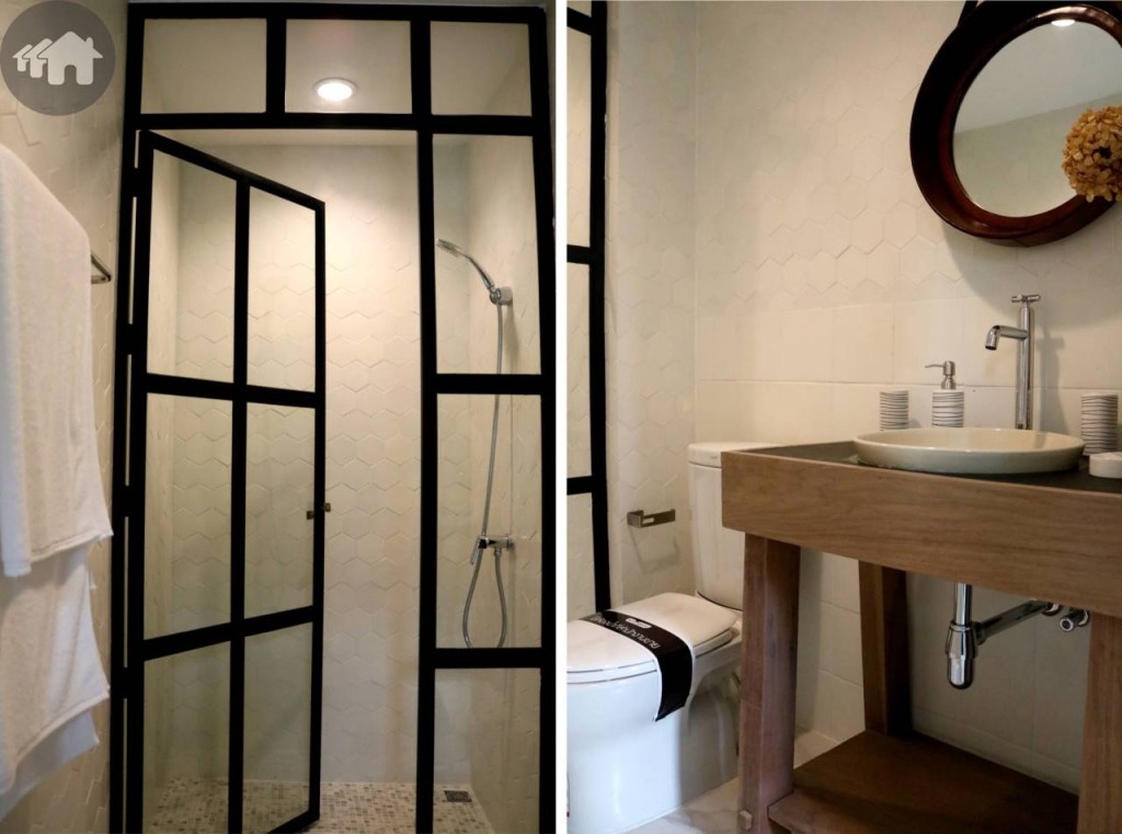 ห้องน้ำในตัวห้องนอนมาสเตอร์ ของทาวน์โฮม Type D โครงการ อีโค สเปซ บางนา – วงแหวน (Eco Space Bangna - Wongwaen)