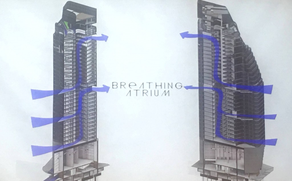 ระบบ Breathing Atrium ภายในโครงการ ไอดีโอ คิว วิคตอรี (Ideo Q Victory)