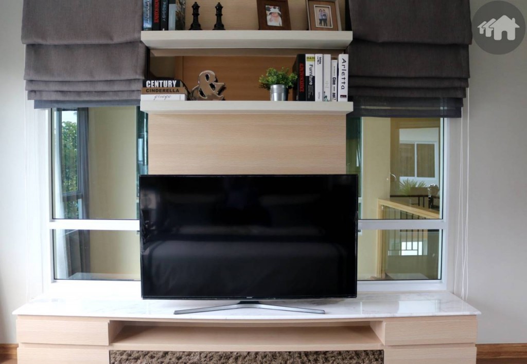 ห้องนอนยูนิต The Volume ของโครงการ วารีโอ สุวรรรภูมิ  Vario Suvarnabhumi