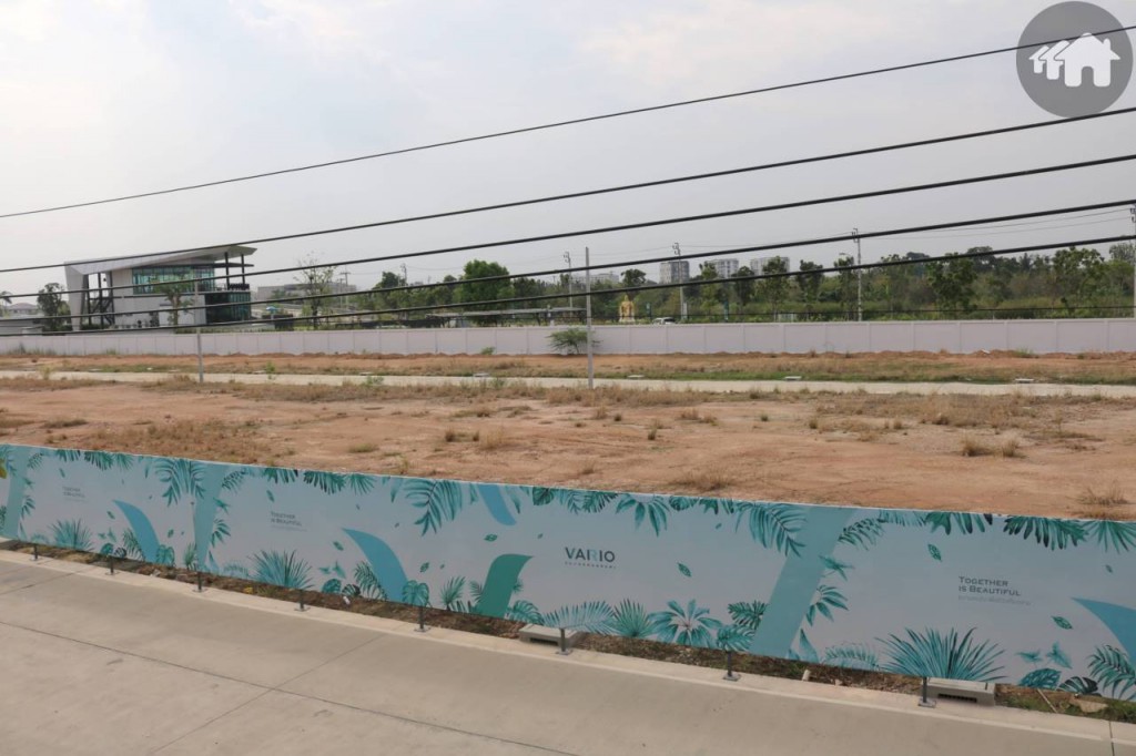 พื้นที่พัฒนาโครงการ วารีโอ สุวรรณภูมิ Vario Suvarnabhumi ในอนาคต