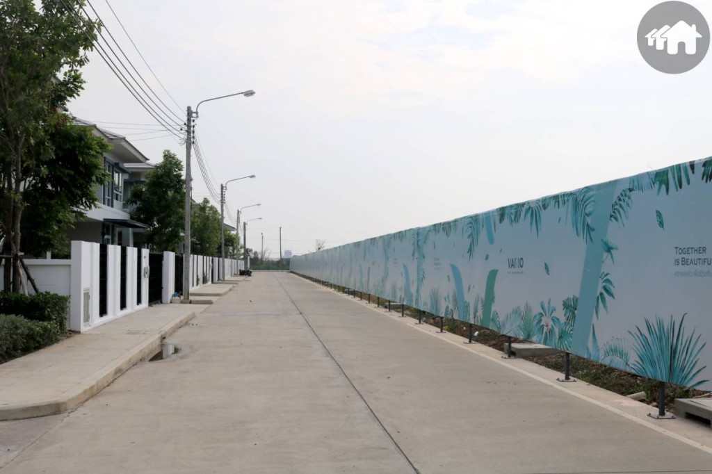 ถนนภายในโครงการ วารีโอ สุวรรณภูมิ Vario Suvarnabhumi