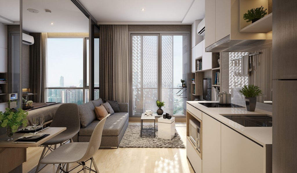 TYPE : 1 Bedroom A2 ขนาด 26.49 ตารางเมตร