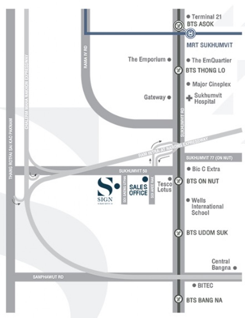 Condo Sign Sukhumvit50 03s