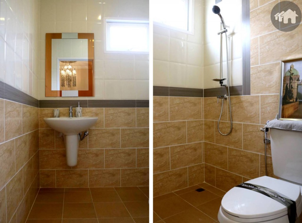 ห้องน้ำโครงการ โกลเด้น ทาวน์ บางนา – สวนหลวง Golden Town Bangna Suanluang 