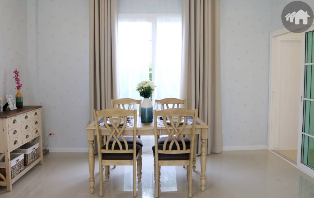 พื้นที่กินข้าวภายในบ้านโครงการ กรีนิช ไพร์ม ทางด่วนรามอินทรา-หทัยราษฎร์ Greenwich Prime Express Way Ramintra Hathairat