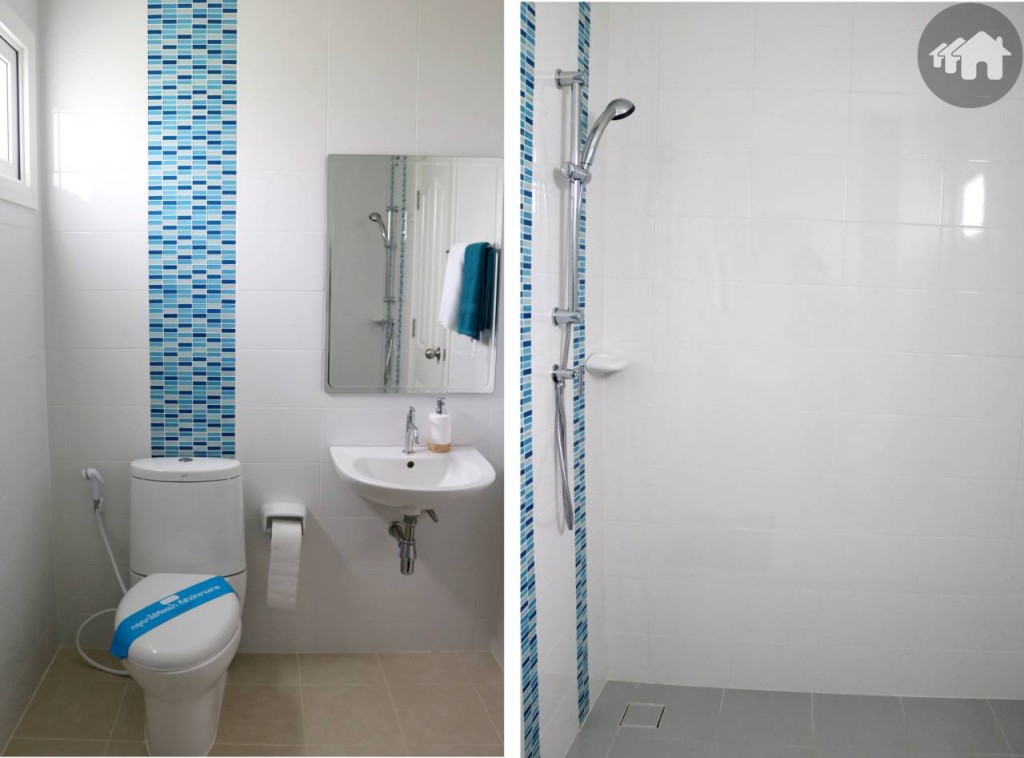 ห้องน้ำภายในห้องนอนมาสเตอร์ โครงการ กรีนิช ไพร์ม ทางด่วนรามอินทรา-หทัยราษฎร์ Greenwich Prime Express Way Ramintra Hathairat