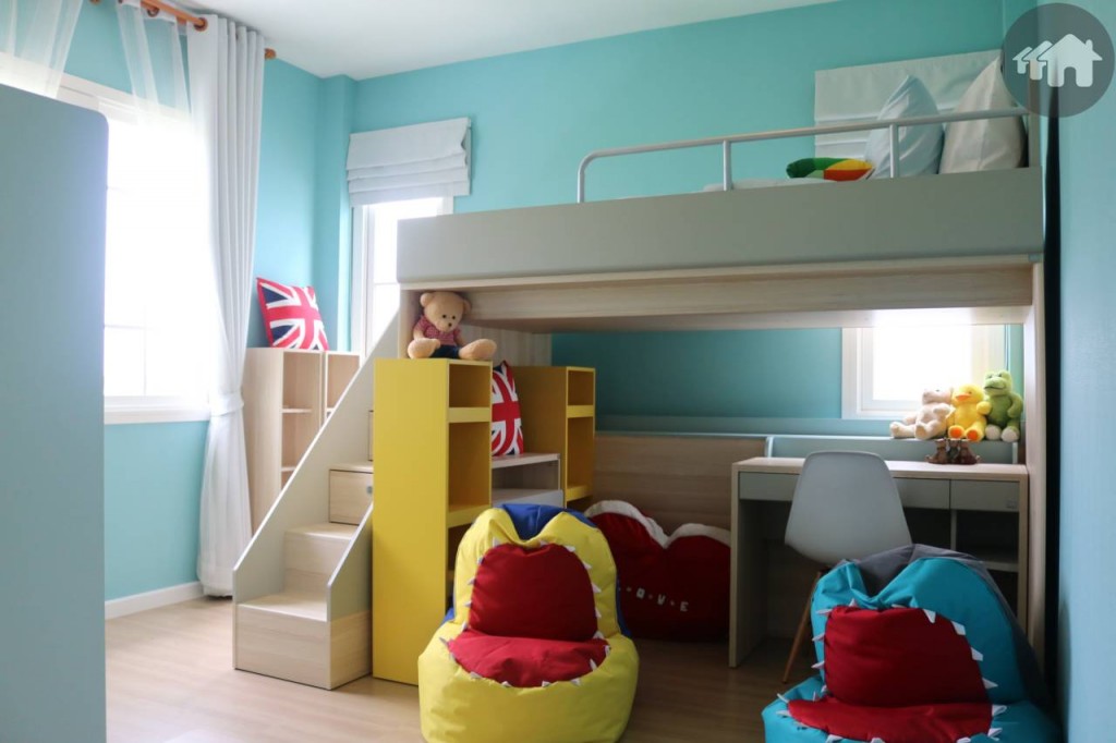 ห้องนอนที่ 2 โครงการ กรีนิช ไพร์ม ทางด่วนรามอินทรา-หทัยราษฎร์ Greenwich Prime Express Way Ramintra Hathairat