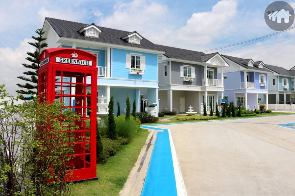 บ้านตัวอย่างโครงการ กรีนิช ไพร์ม ทางด่วนรามอินทรา-หทัยราษฎร์ Greenwich Prime Express Way Ramintra Hathairat