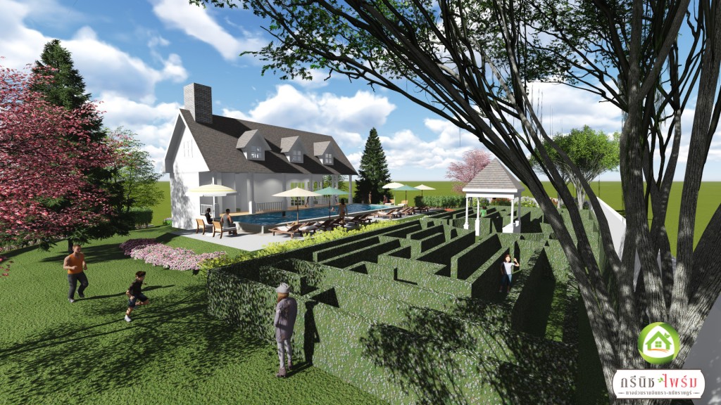 คลับเฮ้าส์ โครงการ กรีนิช ไพร์ม ทางด่วนรามอินทรา-หทัยราษฎร์ Greenwich Prime Express Way Ramintra Hathairat