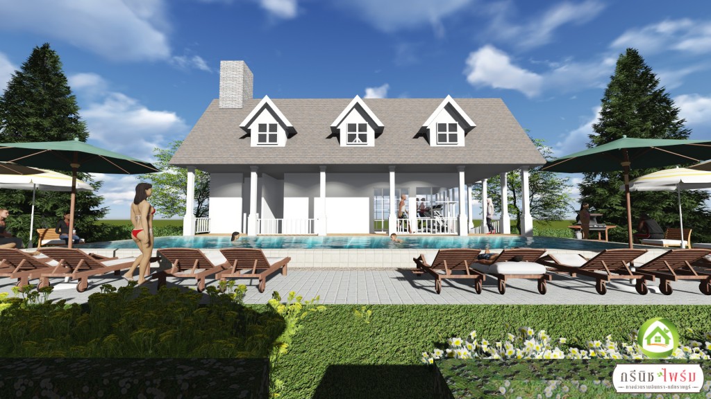 คลับเฮ้าส์ โครงการ กรีนิช ไพร์ม ทางด่วนรามอินทรา-หทัยราษฎร์ Greenwich Prime Express Way Ramintra Hathairat