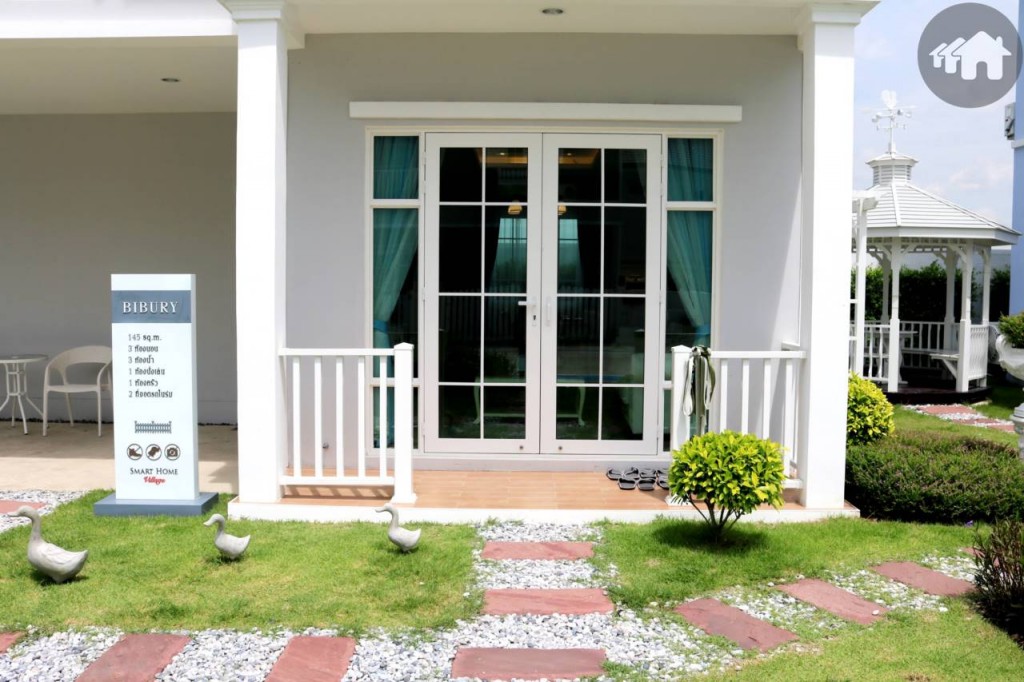 Terrace รูปแบบบ้าน ฺBibury ของโครงการ กรีนิช ไพร์ม ทางด่วนรามอินทรา-หทัยราษฎร์ Greenwich Prime Express Way Ramintra Hathairat