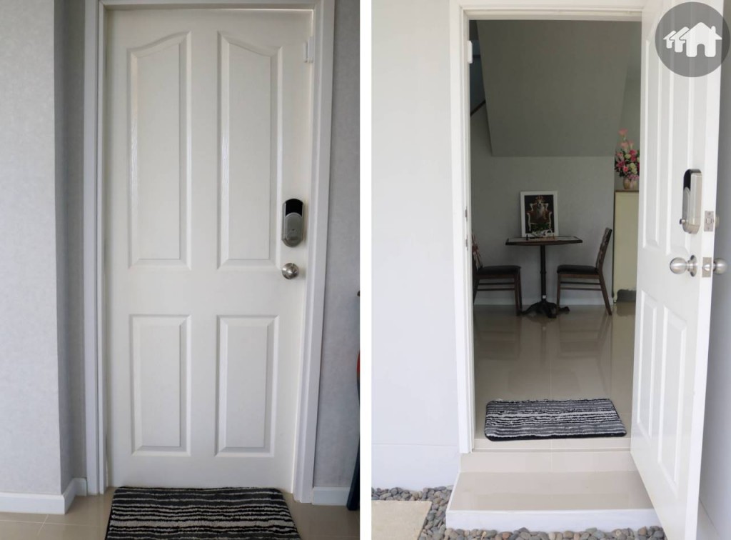 ระบบประตูไร้กุญแจ ของโครงการ กรีนิช ไพร์ม ทางด่วนรามอินทรา-หทัยราษฎร์ Greenwich Prime Express Way Ramintra Hathairat