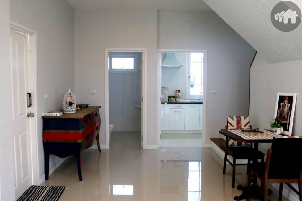 พื้นที่ Foyer ของโครงการ กรีนิช ไพร์ม ทางด่วนรามอินทรา-หทัยราษฎร์ Greenwich Prime Express Way Ramintra Hathairat