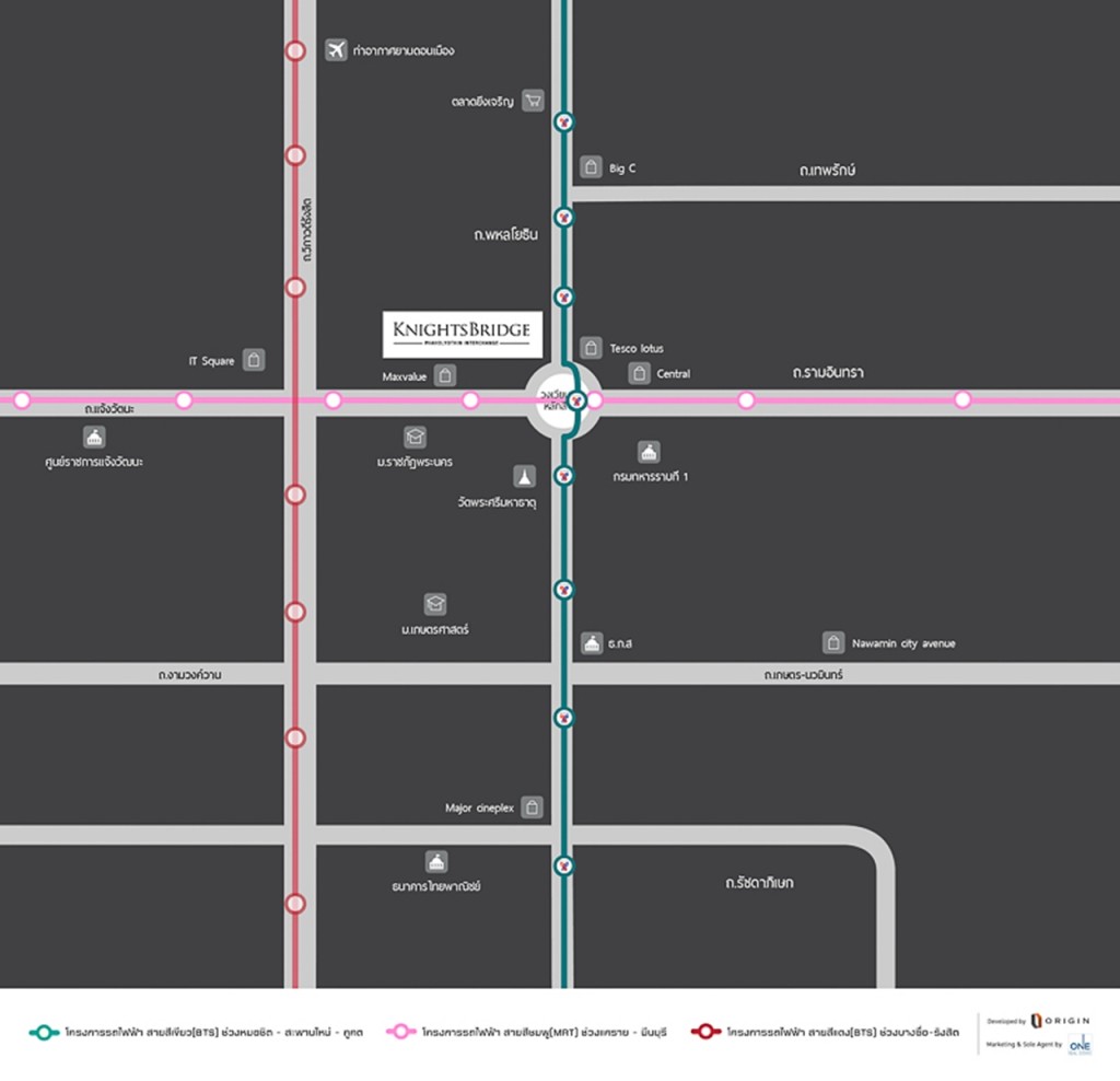 แผนที่โครงการ