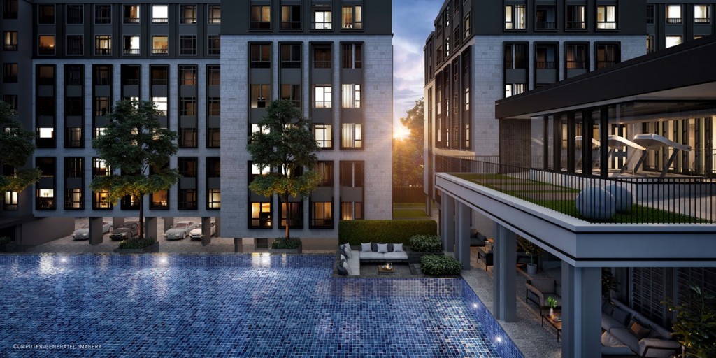 ชั้นที่ 3 เป็นฟิตเนส ห้องโยคะในร่ม และลานโยคะ