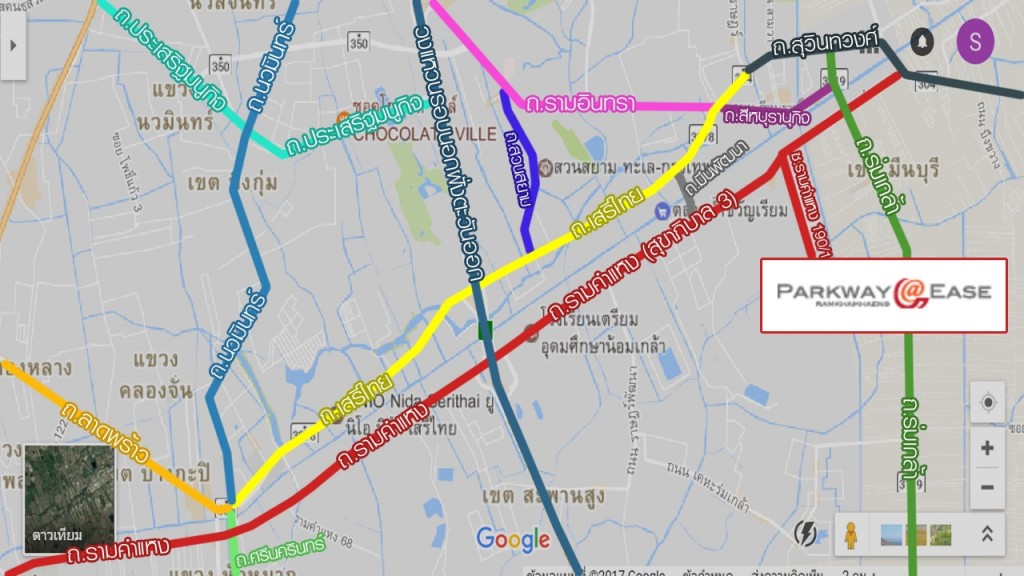 ถนนรอบโครงการ