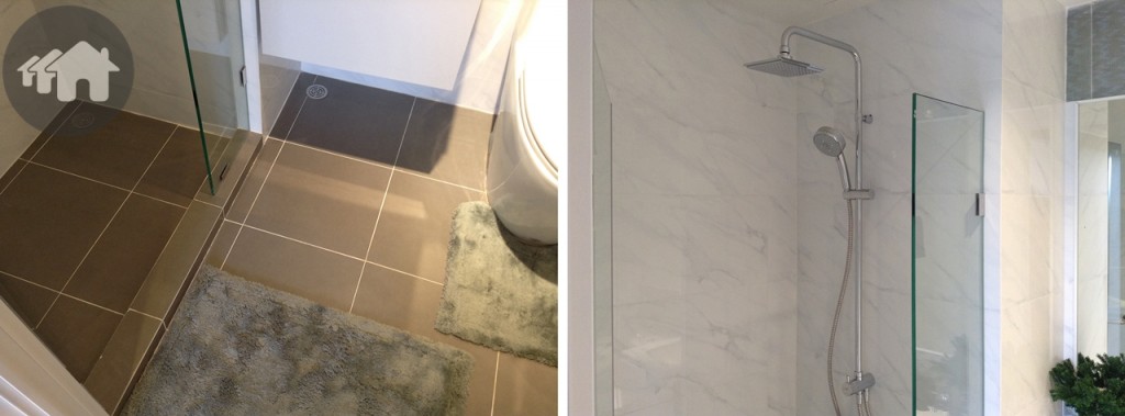 พื้นที่ส่วนเปียกมีฉากกั้นอาบน้ำให้ ส่วนหน้าตาของเรนชาวเวอร์ ของจริงอาจมีการเปลี่ยนแปลง รวมไปถึงเพดานก็จะมีตัวดูดอากาศให้ด้วย