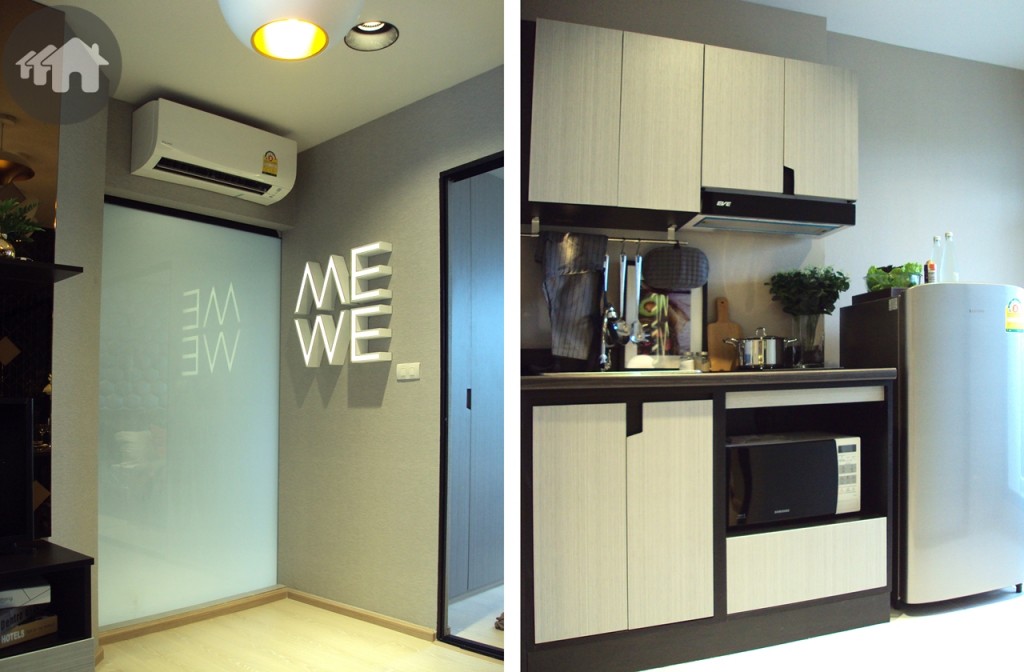 โซนห้องครัวก็เหมือนแบบแรกเช่นกัน