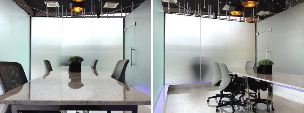 โชว์พื้นที่ในห้องประชุมที่มีหน้าตาแบบนี้ให้ชมกันที่สำนักงานขาย