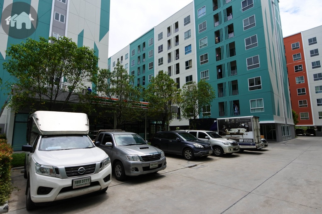 มีร้าน 7-Eleven ภายในโครงการ บริเวณด้านข้างอาคาร H