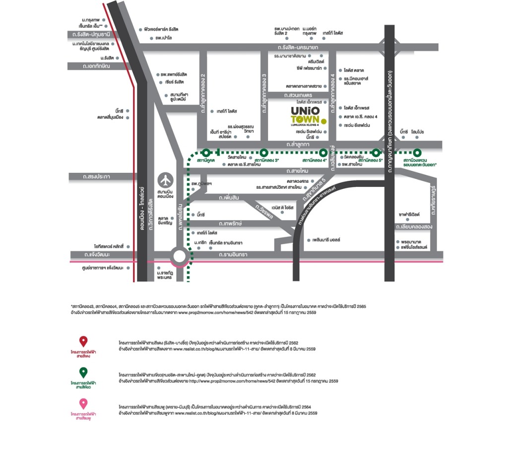 แผนที่โครงการ