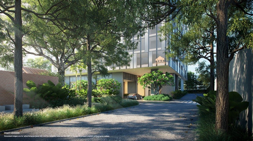 ให้ความสำคัญกับพื้นที่สีเขียวตั้งแต่ทางเข้าโครงการ พร้อมสนามเด็กเล่นในสวน และจุดรับ-ส่ง ในร่ม นอกจากนี้ยังมีสวนไม้หอมบริเวณล็อบบี้ และสวนสมุนไพร บริเวณชั้นที่ 9 เพิ่มการระบายอากาศตามธรรมชาติ สร้างคุณภาพของการอยู่อาศัยที่ดีในระยะยาว