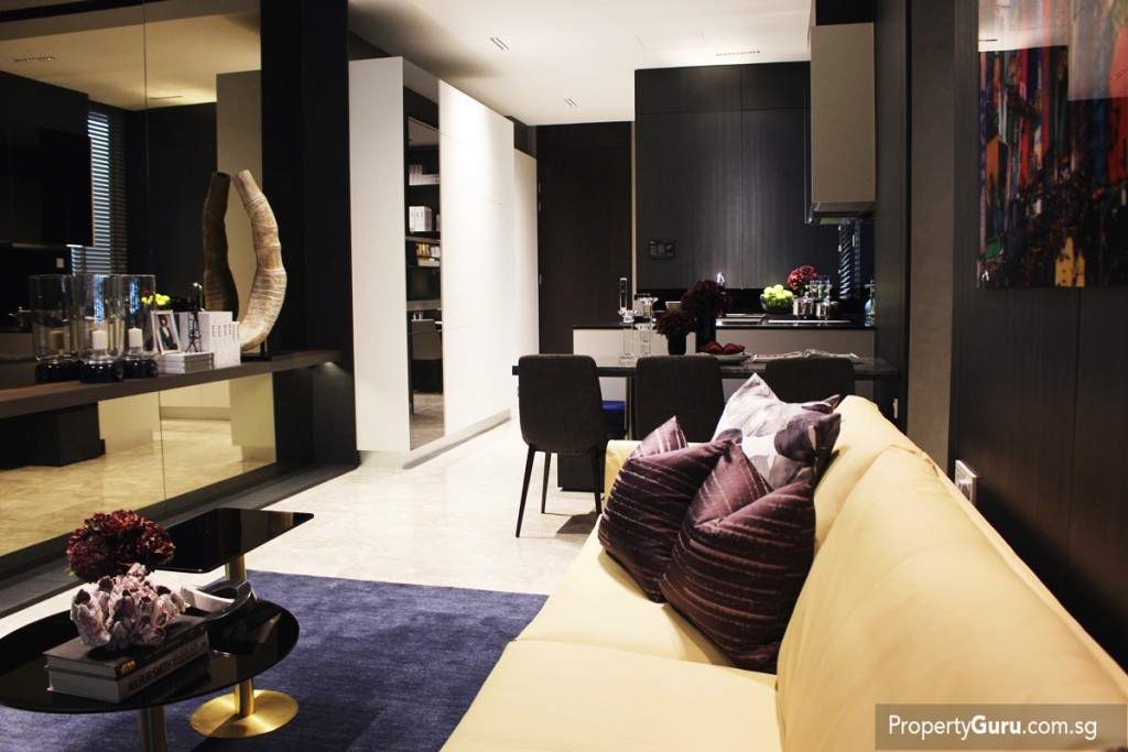 BR living and dining and kitchen