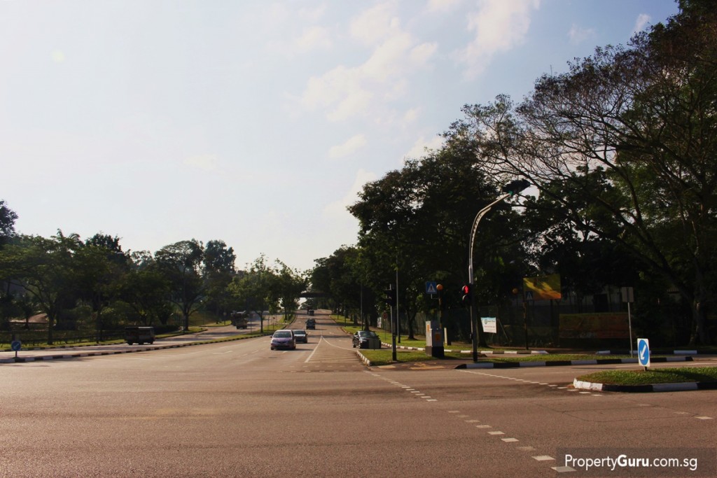 Admiralty and Sembawang Road intersection