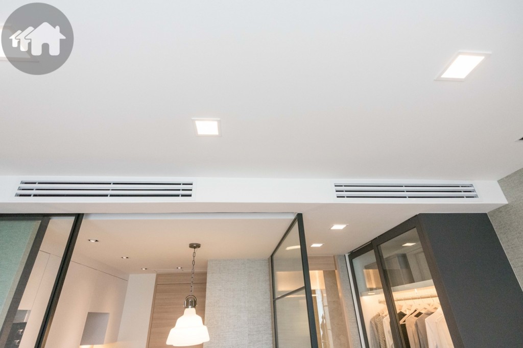 ติดตั้งเครื่องปรับอากาศแบบฝังฝ้า เพิ่มความสวยงามให้กับห้อง