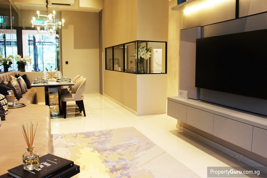 3BR + study living and dining