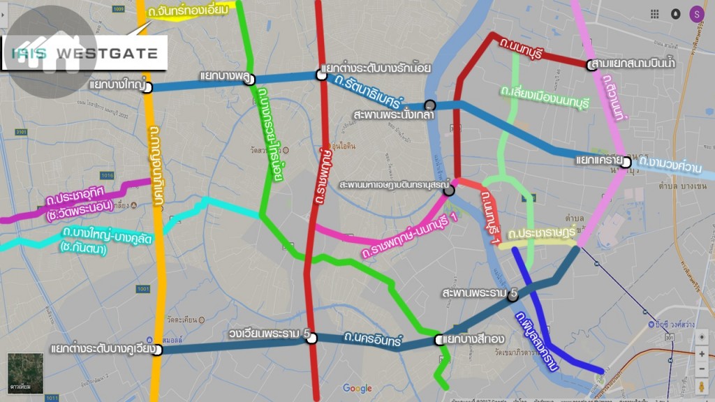 เชื่อมต่อถนนสายสำคัญได้หลายสาย