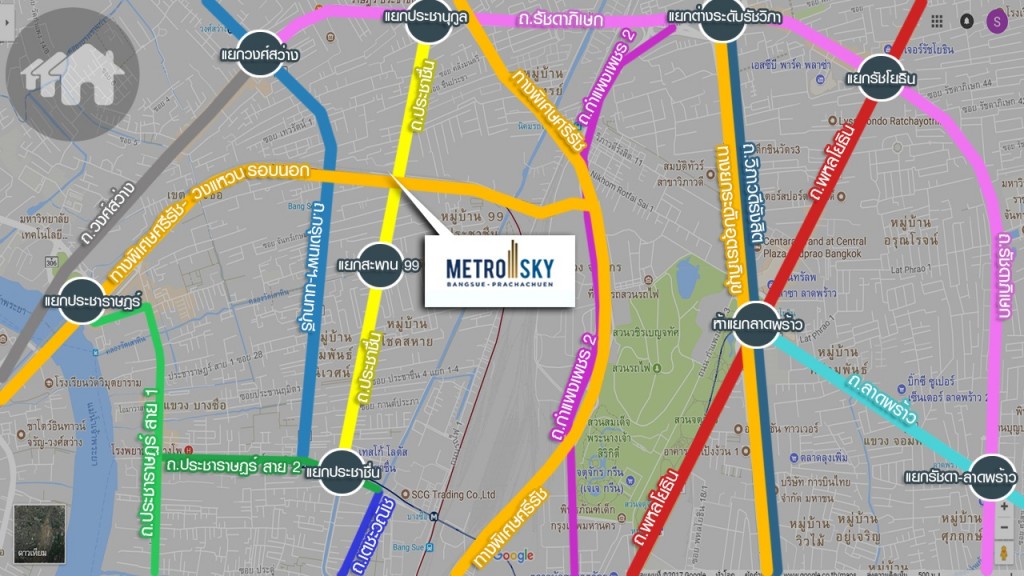 เชื่อมต่อถนนและทางด่วนหลายสาย