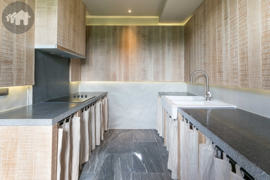 มีห้องครัวแยกเป็นสัดส่วน