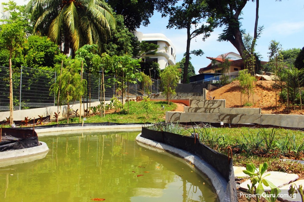The Creek water feature